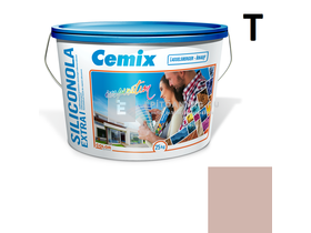 Cemix-LB-Knauf SiliconOla Extra Szilikon színezővakolat, kapart 1,5 mm 5115 rock 25 kg