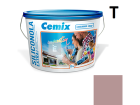 Cemix-LB-Knauf SiliconOla Extra Szilikon színezővakolat, kapart 1,5 mm 5117 rock 25 kg