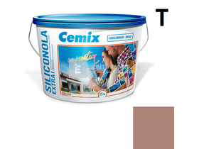 Cemix-LB-Knauf SiliconOla Extra Szilikon színezővakolat, kapart 1,5 mm 5129 rock 25 kg