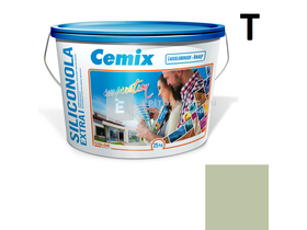 Cemix-LB-Knauf SiliconOla Extra Szilikon színezővakolat, dörzsölt 2 mm 4515 green 25 kg
