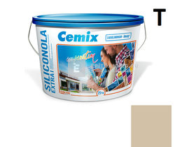 Cemix-LB-Knauf SiliconOla Extra Szilikon színezővakolat, dörzsölt 2 mm 4947 brown 25 kg