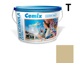 Cemix-LB-Knauf SiliconOla Extra Szilikon színezővakolat, dörzsölt 2 mm 4957 brown 25 kg