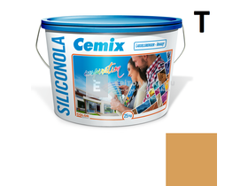 Cemix-LB-Knauf SiliconOla Szilikon színezővakolat, kapart 1,5 mm 4367 orange 25 kg