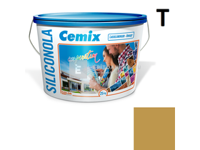 Cemix-LB-Knauf SiliconOla Szilikon színezővakolat, kapart 1,5 mm 4379 orange 25 kg