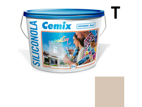 Cemix-LB-Knauf SiliconOla Szilikon színezővakolat, kapart 1,5 mm 4913 brown 25 kg