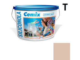 Cemix-LB-Knauf SiliconOla Szilikon színezővakolat, kapart 1,5 mm 4921 brown 25 kg