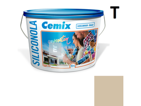 Cemix-LB-Knauf SiliconOla Szilikon színezővakolat, kapart 1,5 mm 4947 brown 25 kg