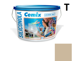 Cemix-LB-Knauf SiliconOla Szilikon színezővakolat, kapart 1,5 mm 4949 brown 25 kg