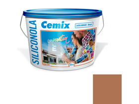 Cemix-LB-Knauf SiliconOla Szilikon színezővakolat, kapart 1,5 mm 4969 brown 25 kg
