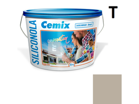 Cemix-LB-Knauf SiliconOla Szilikon színezővakolat, kapart 1,5 mm 4977 brown 25 kg