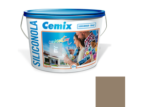 Cemix-LB-Knauf SiliconOla Szilikon színezővakolat, kapart 1,5 mm 4987 brown 25 kg