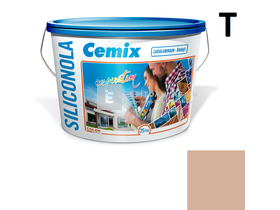 Cemix-LB-Knauf SiliconOla Szilikon színezővakolat, kapart 2 mm 4923 brown 25 kg