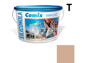 Cemix-LB-Knauf SiliconOla Szilikon színezővakolat, kapart 2 mm 4925 brown 25 kg