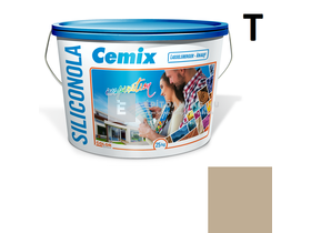 Cemix-LB-Knauf SiliconOla Szilikon színezővakolat, kapart 2 mm 4937 brown 25 kg