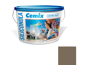 Cemix-LB-Knauf SiliconOla Szilikon színezővakolat, kapart 2 mm 4989 brown 25 kg