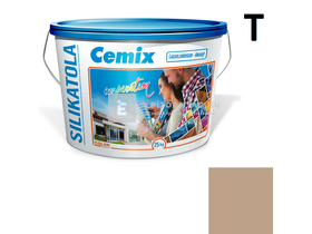 Cemix-LB-Knauf SilikatOla Szilikát színezővakolat, kapart 1,5 mm 4915 brown 25 kg