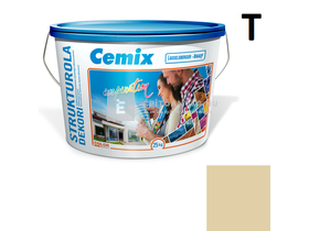 Cemix-LB-Knauf StrukturOla Dekor Diszperziós színezővakolat, kapart 1,5 mm 4331 orange 25 kg