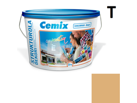 Cemix-LB-Knauf StrukturOla Dekor Diszperziós színezővakolat, kapart 1,5 mm 4337 orange 25 kg