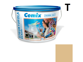 Cemix-LB-Knauf StrukturOla Dekor Diszperziós színezővakolat, kapart 1,5 mm 4349 orange 25 kg