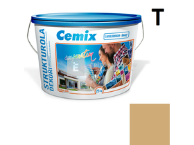 Cemix-LB-Knauf StrukturOla Dekor Diszperziós színezővakolat, kapart 1,5 mm 4359 orange 25 kg