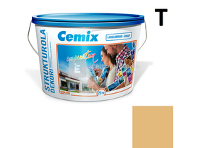 Cemix-LB-Knauf StrukturOla Dekor Diszperziós színezővakolat, kapart 1,5 mm 4365 orange 25 kg