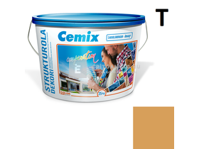 Cemix-LB-Knauf StrukturOla Dekor Diszperziós színezővakolat, kapart 1,5 mm 4367 orange 25 kg