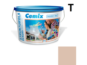 Cemix-LB-Knauf StrukturOla Dekor Diszperziós színezővakolat, kapart 1,5 mm 4921 brown 25 kg