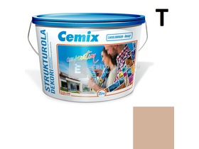 Cemix-LB-Knauf StrukturOla Dekor Diszperziós színezővakolat, kapart 1,5 mm 4923 brown 25 kg