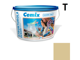 Cemix-LB-Knauf StrukturOla Dekor Diszperziós színezővakolat, kapart 1,5 mm 4955 brown 25 kg