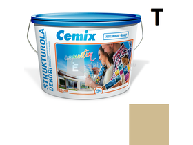 Cemix-LB-Knauf StrukturOla Dekor Diszperziós színezővakolat, kapart 1,5 mm 4957 brown 25 kg