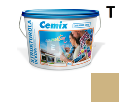 Cemix-LB-Knauf StrukturOla Dekor Diszperziós színezővakolat, kapart 1,5 mm 4959 brown 25 kg