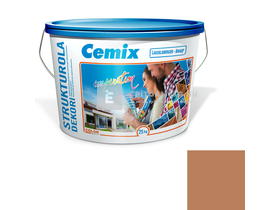 Cemix-LB-Knauf StrukturOla Dekor Diszperziós színezővakolat, kapart 1,5 mm 4967 brown 25 kg