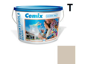 Cemix-LB-Knauf StrukturOla Dekor Diszperziós színezővakolat, kapart 1,5 mm 4983 brown 25 kg