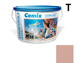 Cemix-LB-Knauf StrukturOla Dekor Diszperziós színezővakolat, kapart 1,5 mm 5125 rusty 25 kg