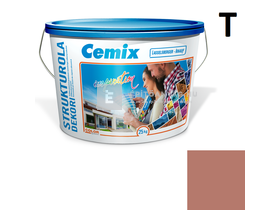 Cemix-LB-Knauf StrukturOla Dekor Diszperziós színezővakolat, kapart 1,5 mm 5149 rusty 25 kg