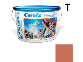 Cemix-LB-Knauf StrukturOla Dekor Diszperziós színezővakolat, kapart 1,5 mm 6329 intense 25 kg