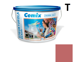 Cemix-LB-Knauf StrukturOla Dekor Diszperziós színezővakolat, kapart 1,5 mm 6337 intense 25 kg