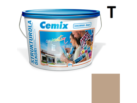Cemix-LB-Knauf StrukturOla Dekor Diszperziós színezővakolat, kapart 2 mm 4915 brown 25 kg