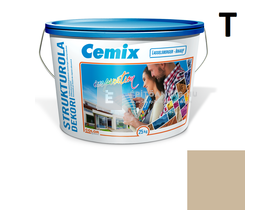 Cemix-LB-Knauf StrukturOla Dekor Diszperziós színezővakolat, kapart 2 mm 4949 brown 25 kg