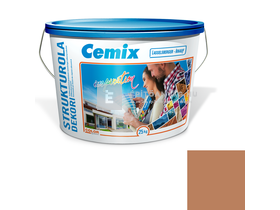 Cemix-LB-Knauf StrukturOla Dekor Diszperziós színezővakolat, kapart 2 mm 4967 brown 25 kg