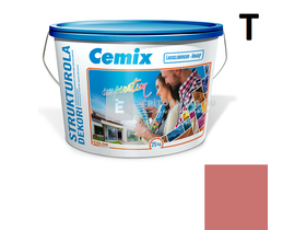 Cemix-LB-Knauf StrukturOla Dekor Diszperziós színezővakolat, kapart 2 mm 6345 intense 25 kg