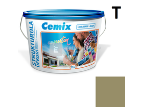 Cemix-LB-Knauf StrukturOla Dekor Diszperziós színezővakolat, kapart 2 mm 6567 intense 25 kg