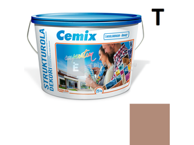 Cemix-LB-Knauf StrukturOla Dekor Diszperziós színezővakolat, kapart 2 mm 6935 intense 25 kg