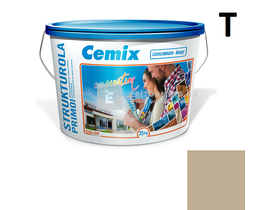 Cemix-LB-Knauf StrukturOla Primo Diszperziós színezővakolat, kapart 1,5 mm 4937 brown 25 kg