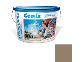 Cemix-LB-Knauf StrukturOla Primo Diszperziós színezővakolat, kapart 1,5 mm 4987 brown 25 kg