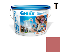 Cemix-LB-Knauf StrukturOla Primo Diszperziós színezővakolat, kapart 1,5 mm 6337 intense 25 kg