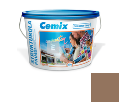 Cemix-LB-Knauf StrukturOla Primo Diszperziós színezővakolat, dörzsölt 2 mm 4919 brown 25 kg