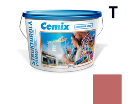 Cemix-LB-Knauf StrukturOla Primo Diszperziós színezővakolat, dörzsölt 2 mm 6337 intense 25 kg