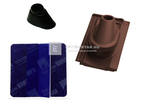 Tondach Bolero antennakivezető szett FusionProtect barna Tondach Bolero antennakivezető szett FusionProtect barna