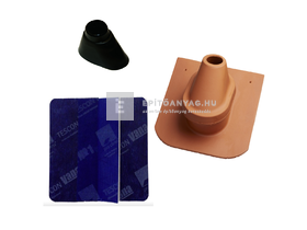 Tondach Hódfarkú antennakivezető szett Natur téglavörös Tondach Hódfarkú antennakivezető szett Natur téglavörös